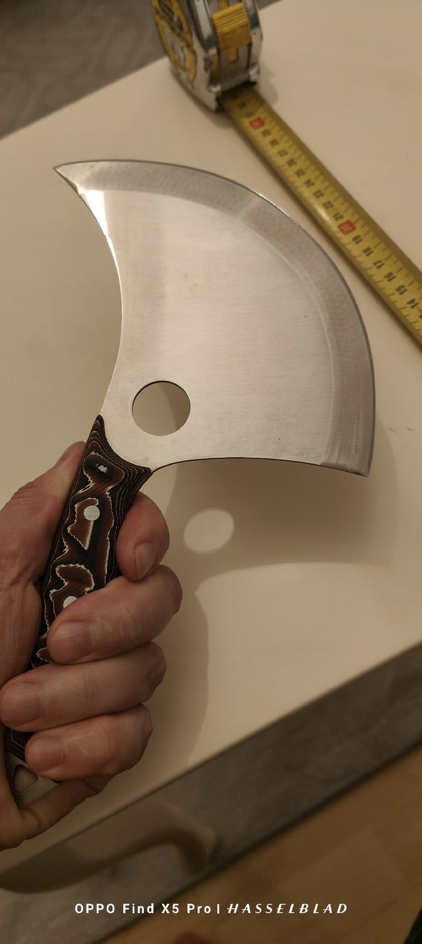 Küchenmesser: Mondförmiges Hackmesser, neuwertig! – Neu und originalverpackt aus St. Margrethen SG von Duezenli61 4