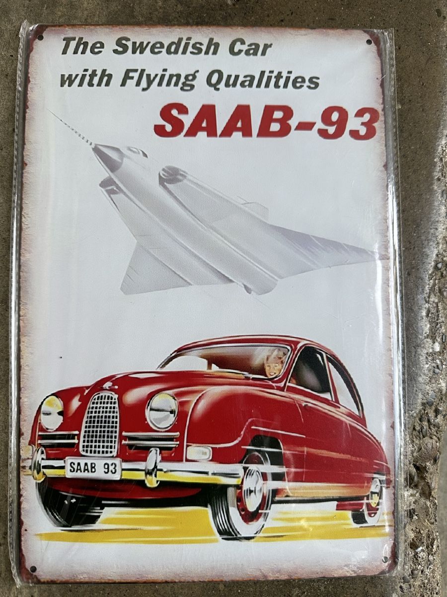 Ecriteaux: Saab 93 Oldtimer Classic  – Neuf (Voir description) à Reinach AG par rares75
