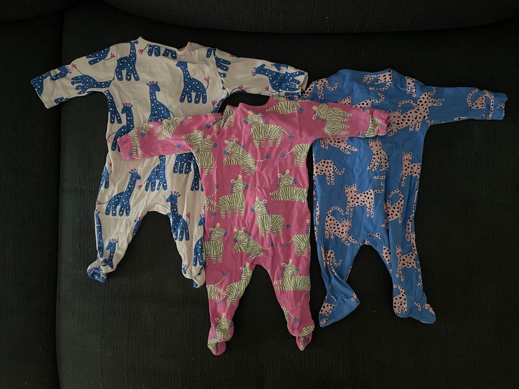 Next Pigiama & Simili: 3x Next Strampler Pyjama 3 Monate 62cm 2 way zip – Usato da Zürich venduto da vpe_7shz 3