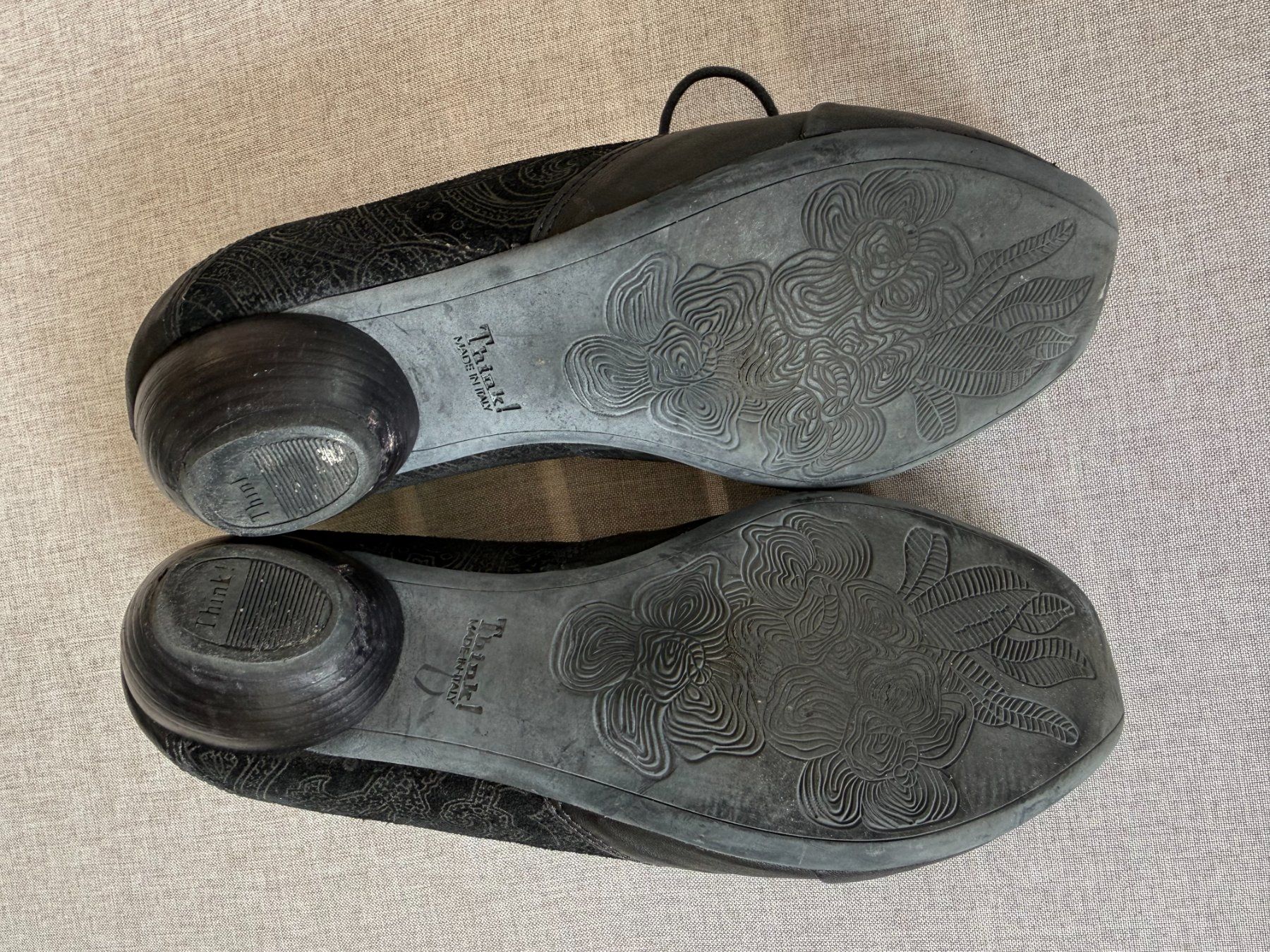 Think Scarpe da donna: Schwarze Halbschuhe von Think – Usato da Rheinfelden venduto da Brise8 1