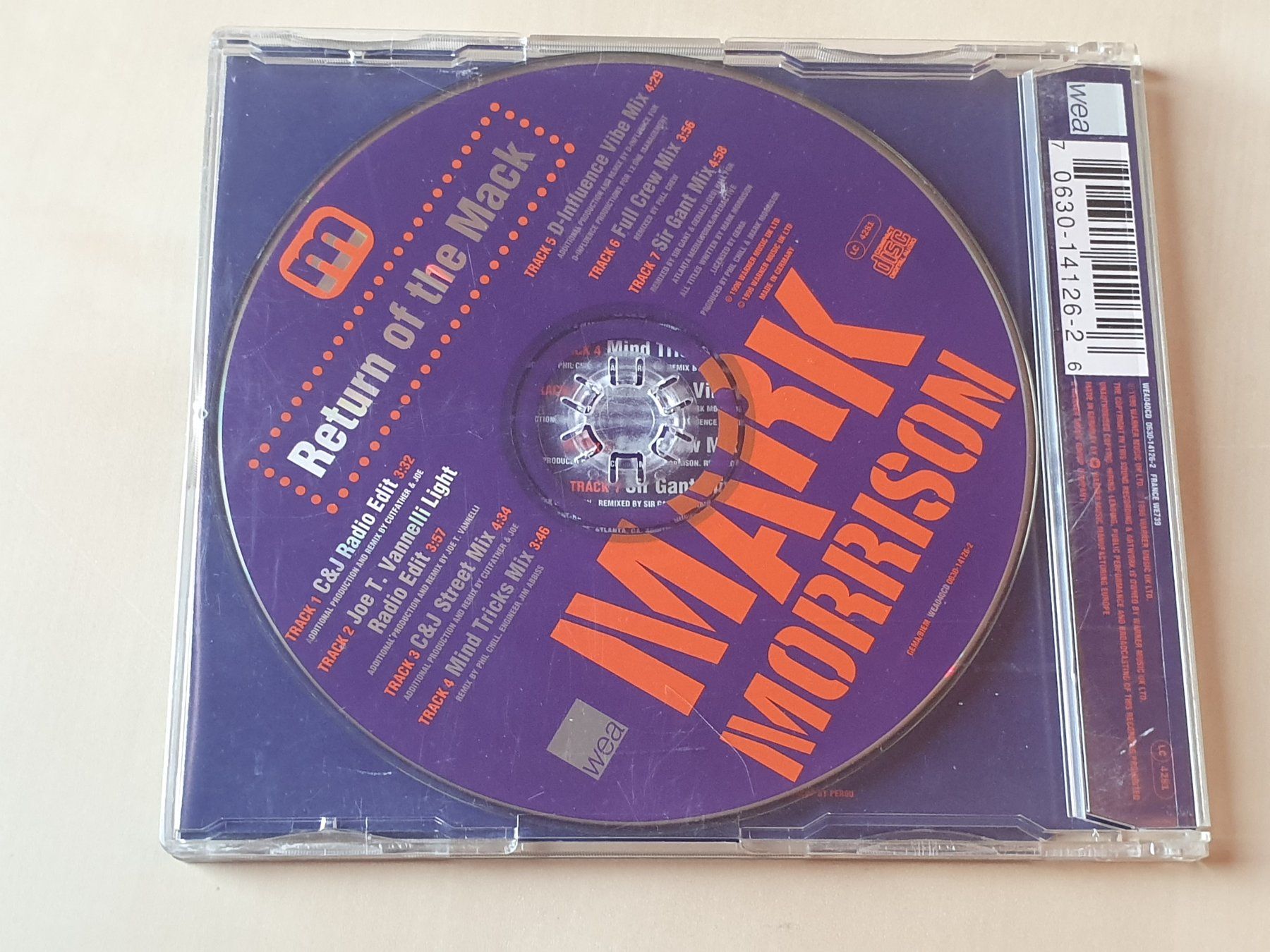 CD: Mark Morrison Return of the Mack – Usato da Stansstad venduto da collectorsshop 1