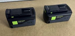 2× Festool Akkupack BP 18 Li 5,0 ASI