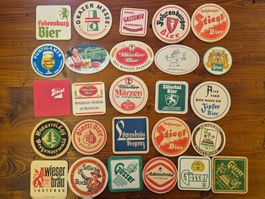 Bierdeckel Brauereien aus Oesterreich