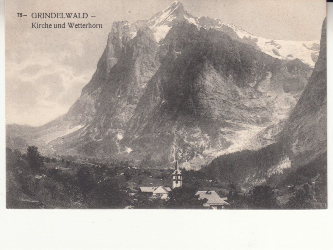 Ansichtskarten: Grindelwald ca. 1900 – Gebraucht aus Bürglen TG von StampGraf