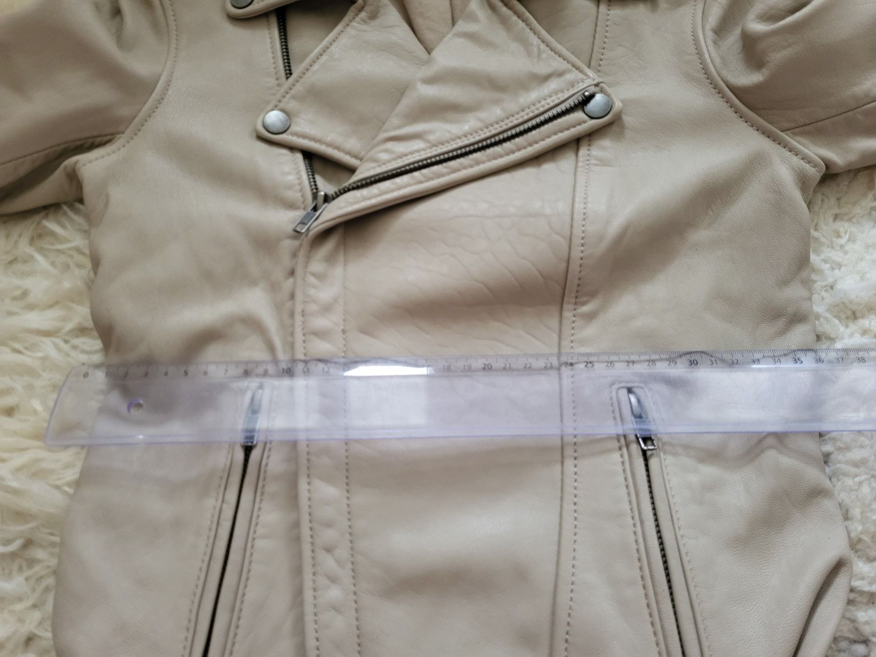 Maje Giacche: Veste en cuir "Maje" – Nuovo (secondo la descrizione) da St-Prex venduto da natali78 4