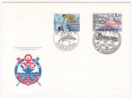 1985 Gemeinschaftsausgabe FDC CH/FR, Kat. 50.-