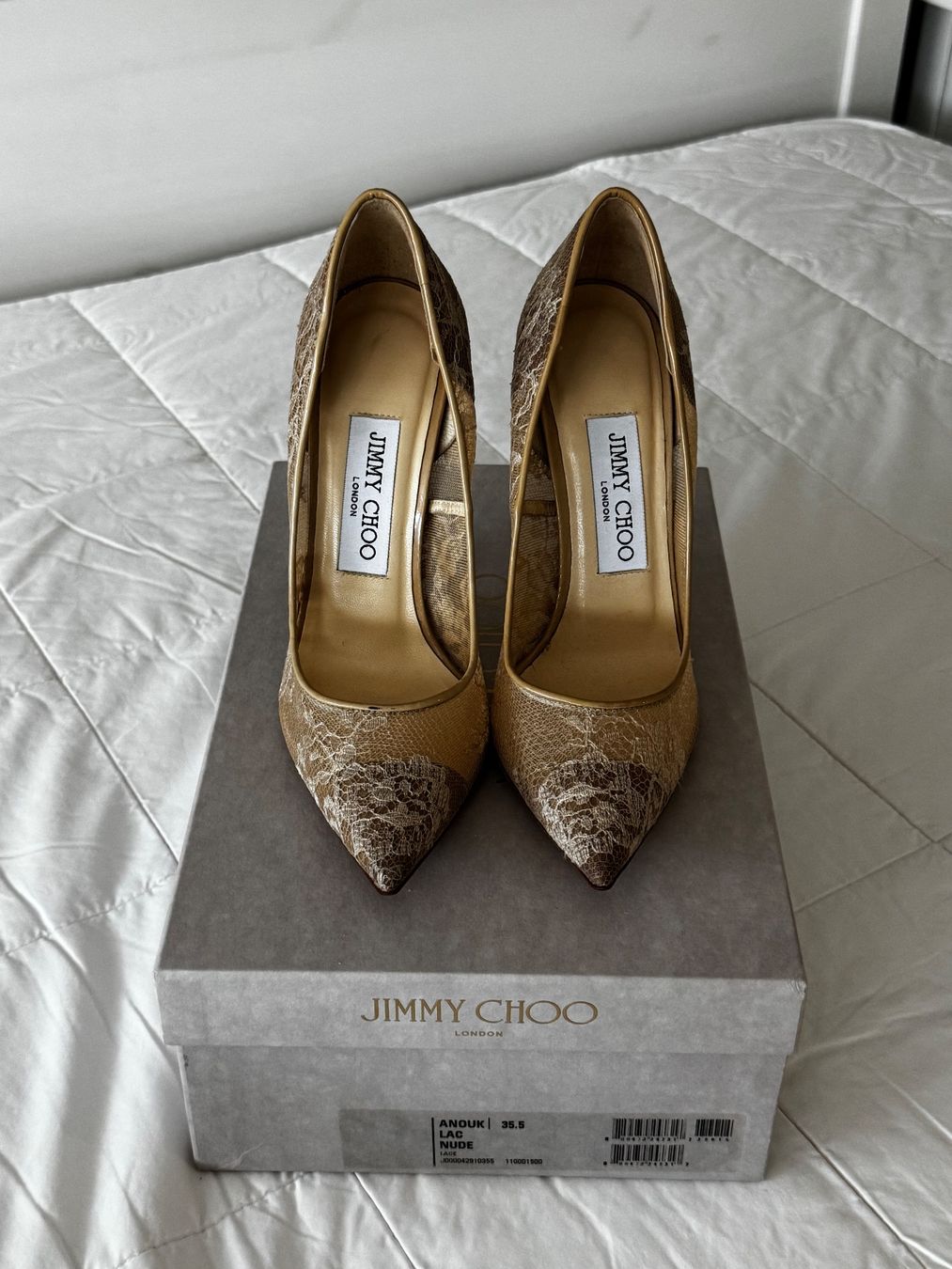 Jimmy Choo Scarpe da uomo: Jimmy Choo Anouk Lace Pump | Size 35,5 – Usato da Binningen venduto da manap 2