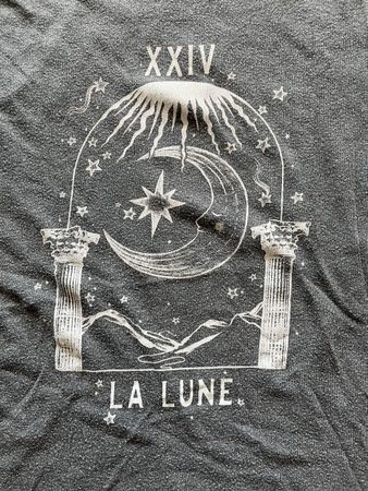 Tolles Shirt La Lune / Urban Outfitters / Tarot / Magie