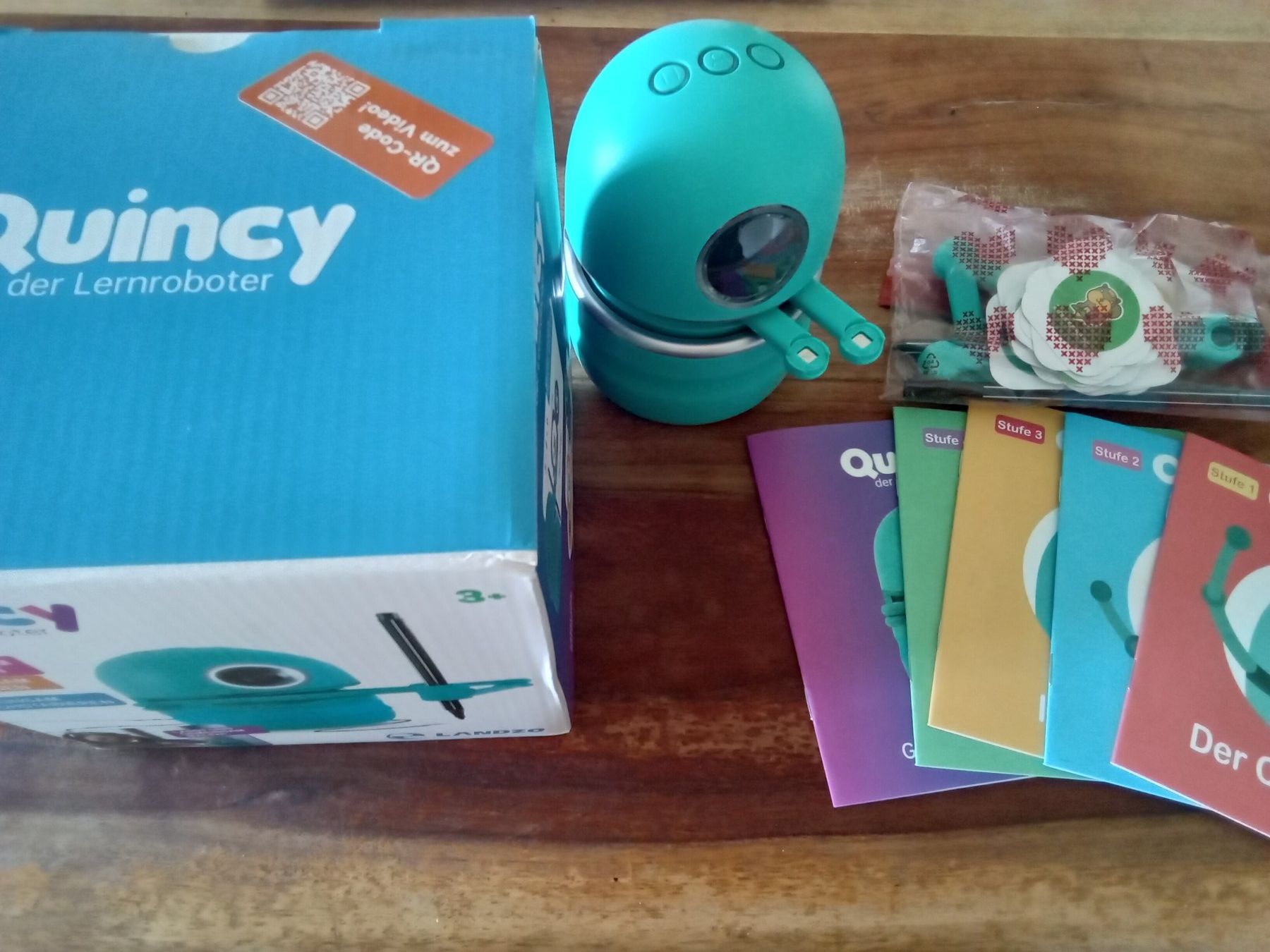 Spielzeuge: Quincy Lernroboter – Neu (gemäss Beschreibung) aus Jona von mariposa082