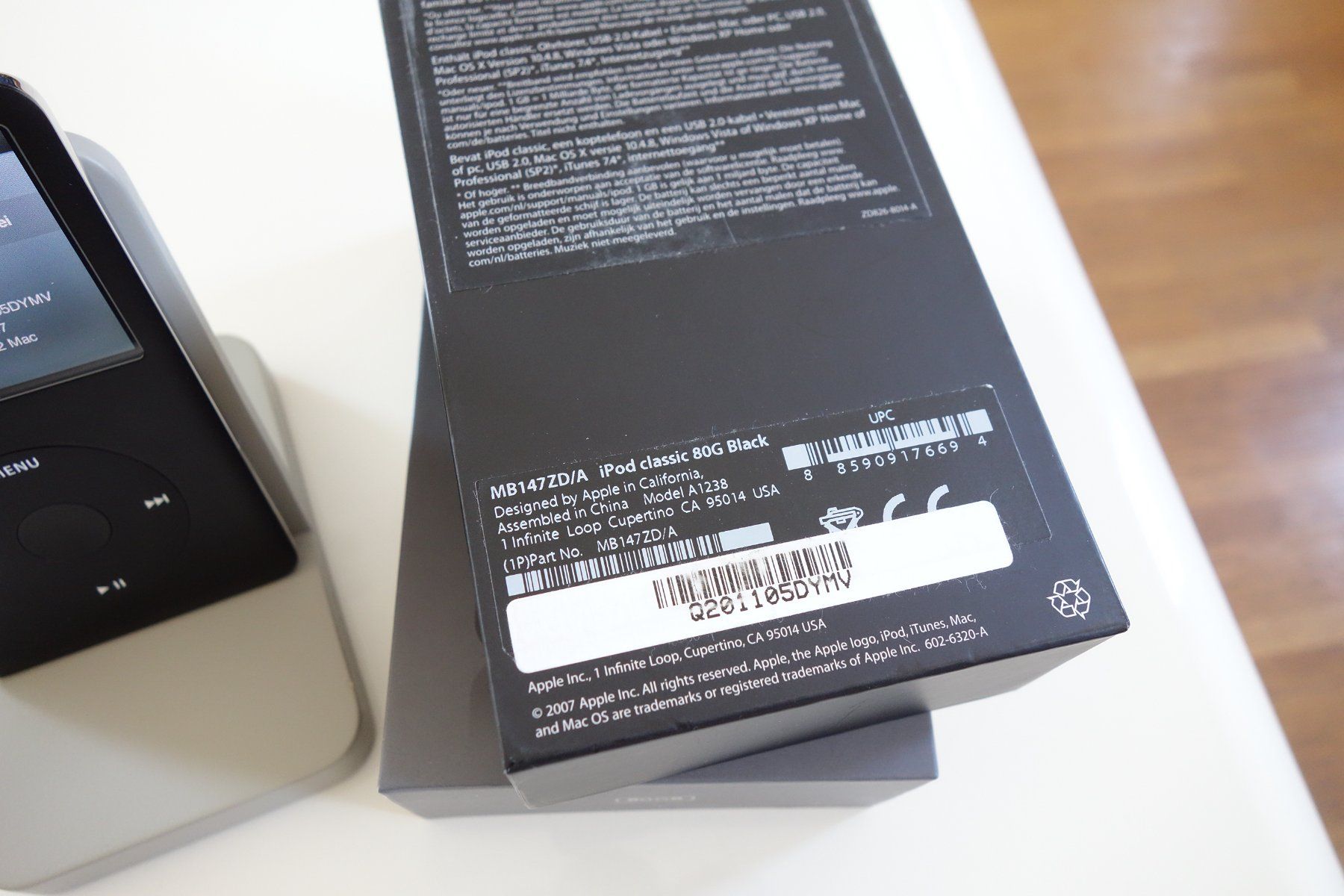 Apple Lettore multimediale portatile: Apple iPod classic 80GB 6. Generation – Usato da St. Gallen venduto da 8201 7