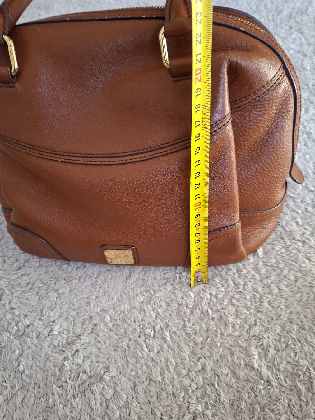 Mcm Borse da donna: Sac à main MCM cuir marron – Usato da Renens VD venduto da ser_j2fn 9
