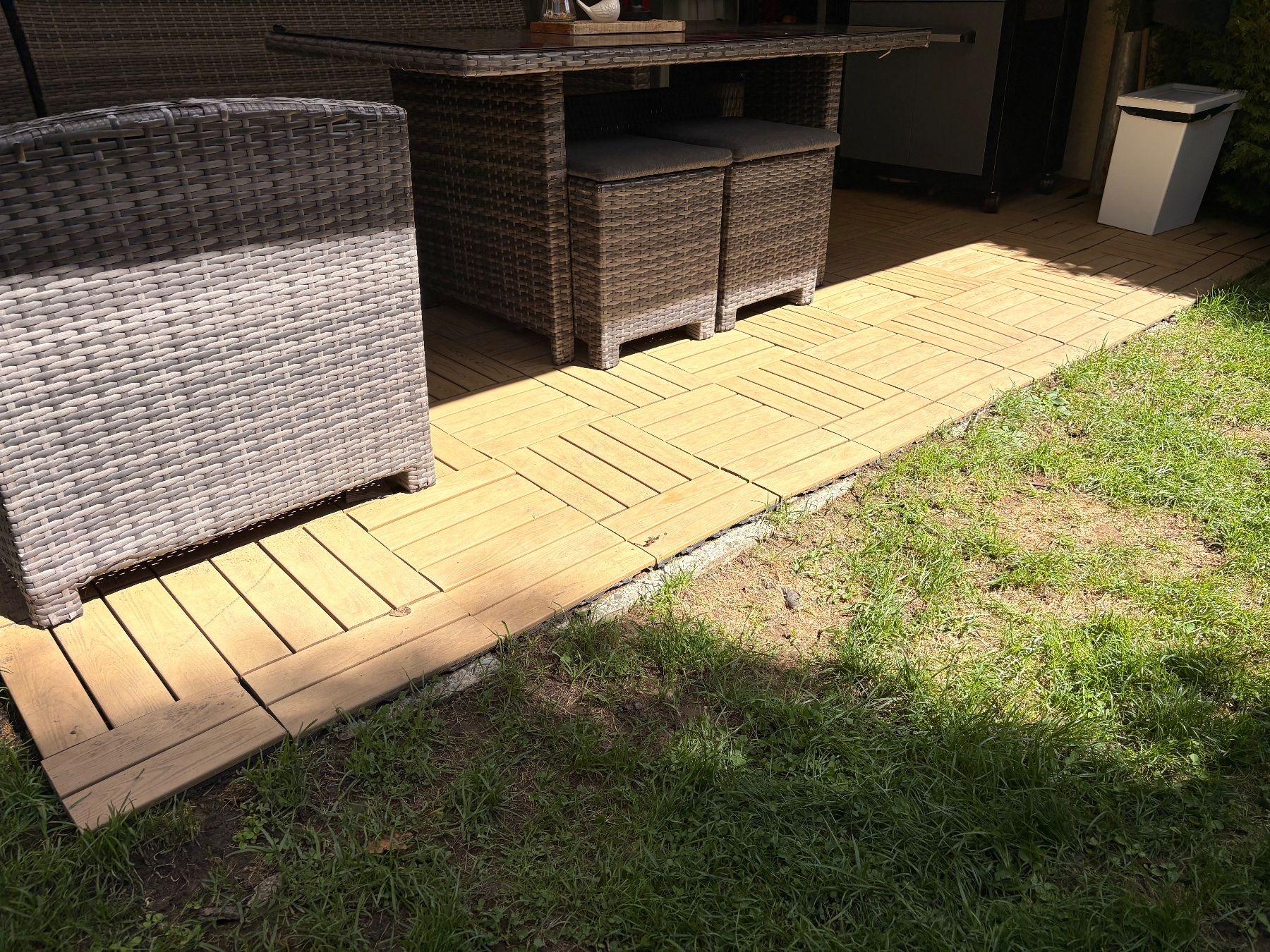 Rivestimenti per pavimenti: Klickfliesen WPC Braun ca. 10m2 – Usato da St.Gallen venduto da Levantera22 1