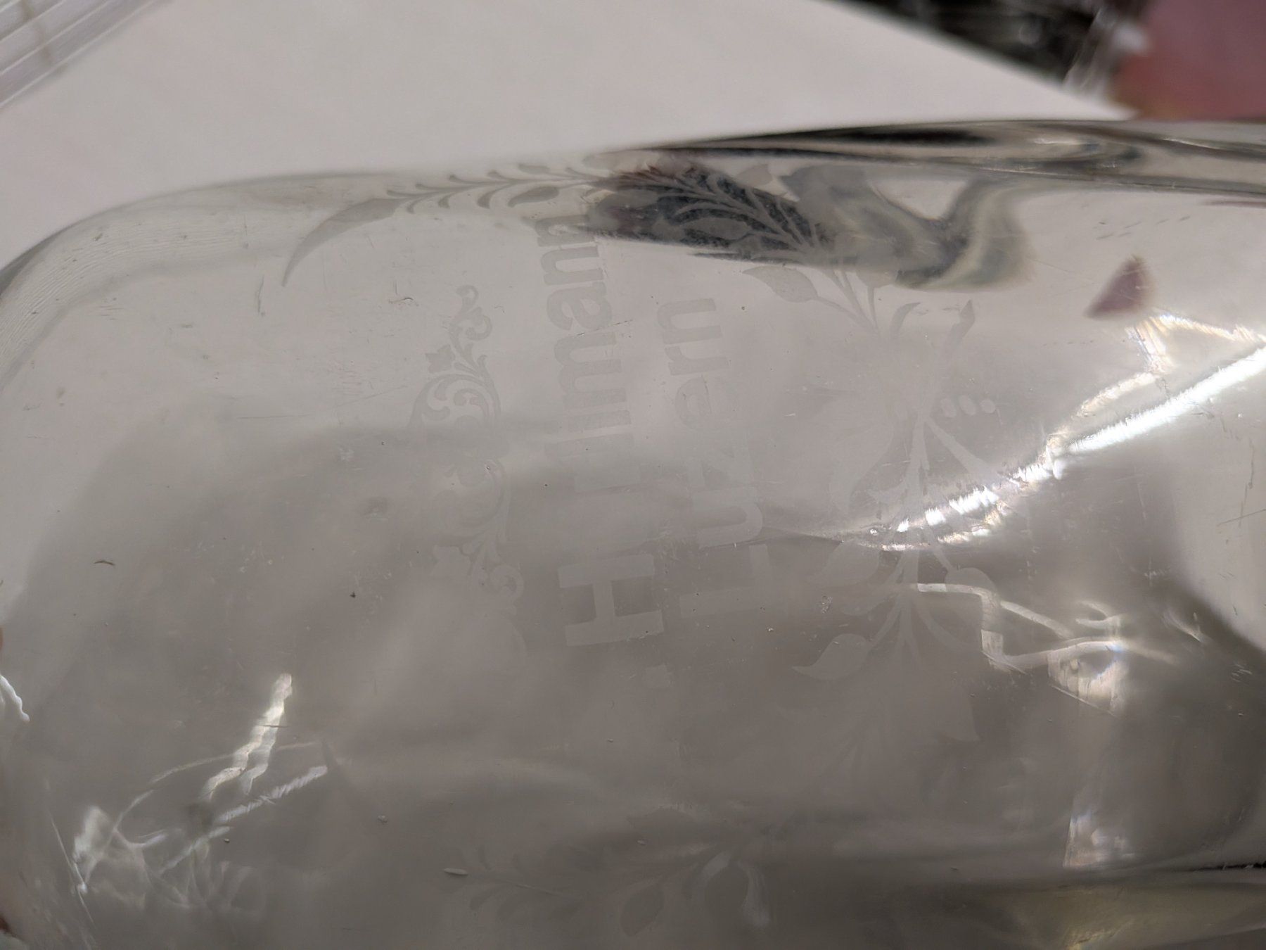 Hürlimann Bottiglie: Grosse Hürlimann Luzern Syphonflasche – Usato da Emmen venduto da Brockofsky 1