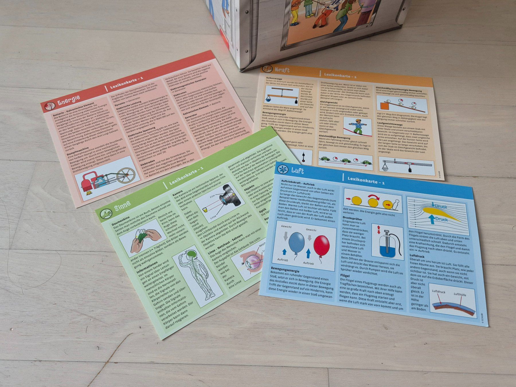 Schubi Lernmedien Giochi: Experimente-Labor Natur und Technik – Nuovo (secondo la descrizione) da Arni AG venduto da david_c05 4