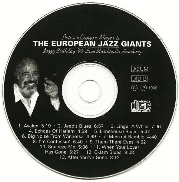CD: Peter "Banjo" Meyer EUROPEAN JAZZ GIANTS Charly Antolini CD – Usato da Kandergrund venduto da Sososo 2