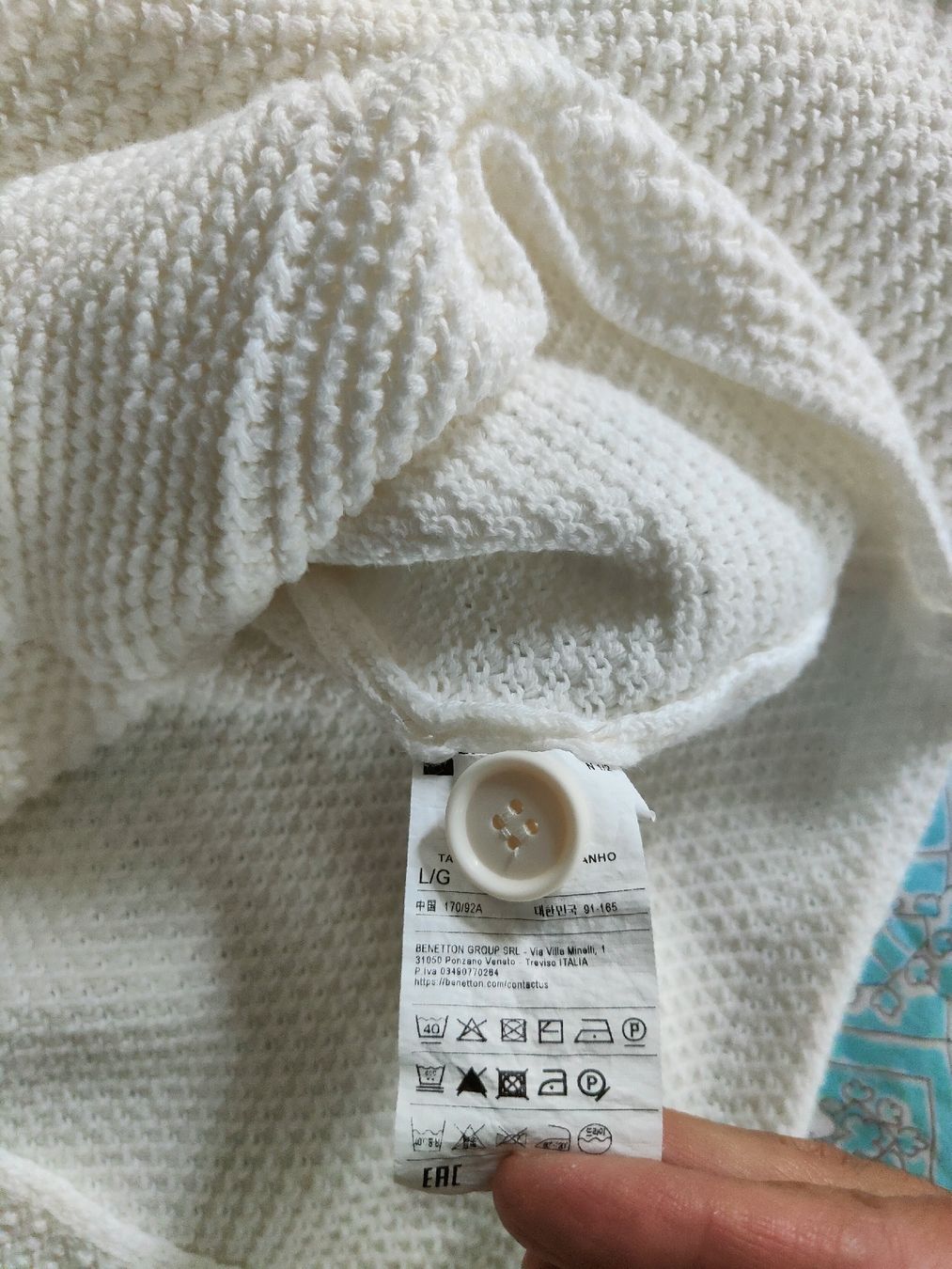 Benetton Giacche: lot de 2 cardigans en coton Benetton – Usato da Villeneuve VD venduto da virginie141 2