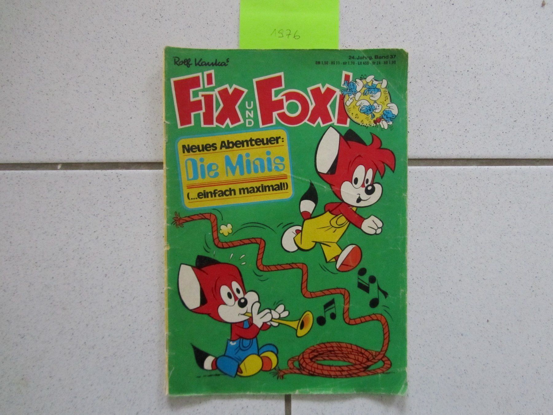 Fumetti: Fix und Foxi, Bd 37 von 1976 – Usato da Weiningen ZH venduto da dietsch57