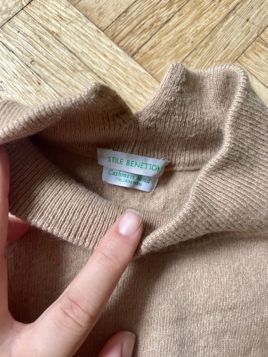 Benetton Maglioni & Felpe: Benetton Pullover, beige, Grösse S – Usato da Zürich venduto da Carlajimena 3