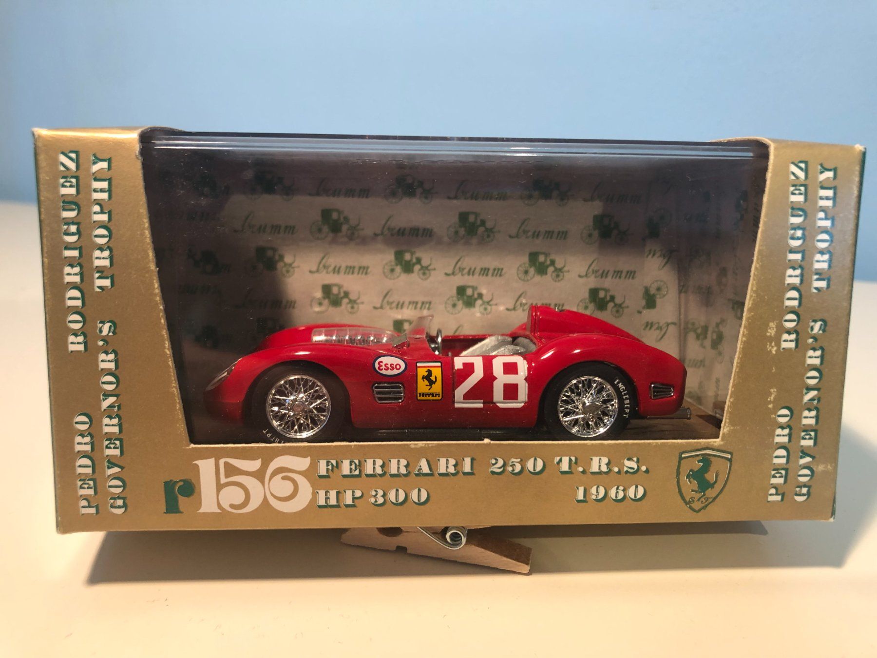 Ferrari Modellini d'auto: Brumm Model 1/43 Ferrari 250 TRS 1960 – Usato da Wängi venduto da simca76