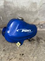 Pony Mofa Tank Blau
