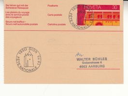 SGK PK 206 mit Sonderstempel S. 817