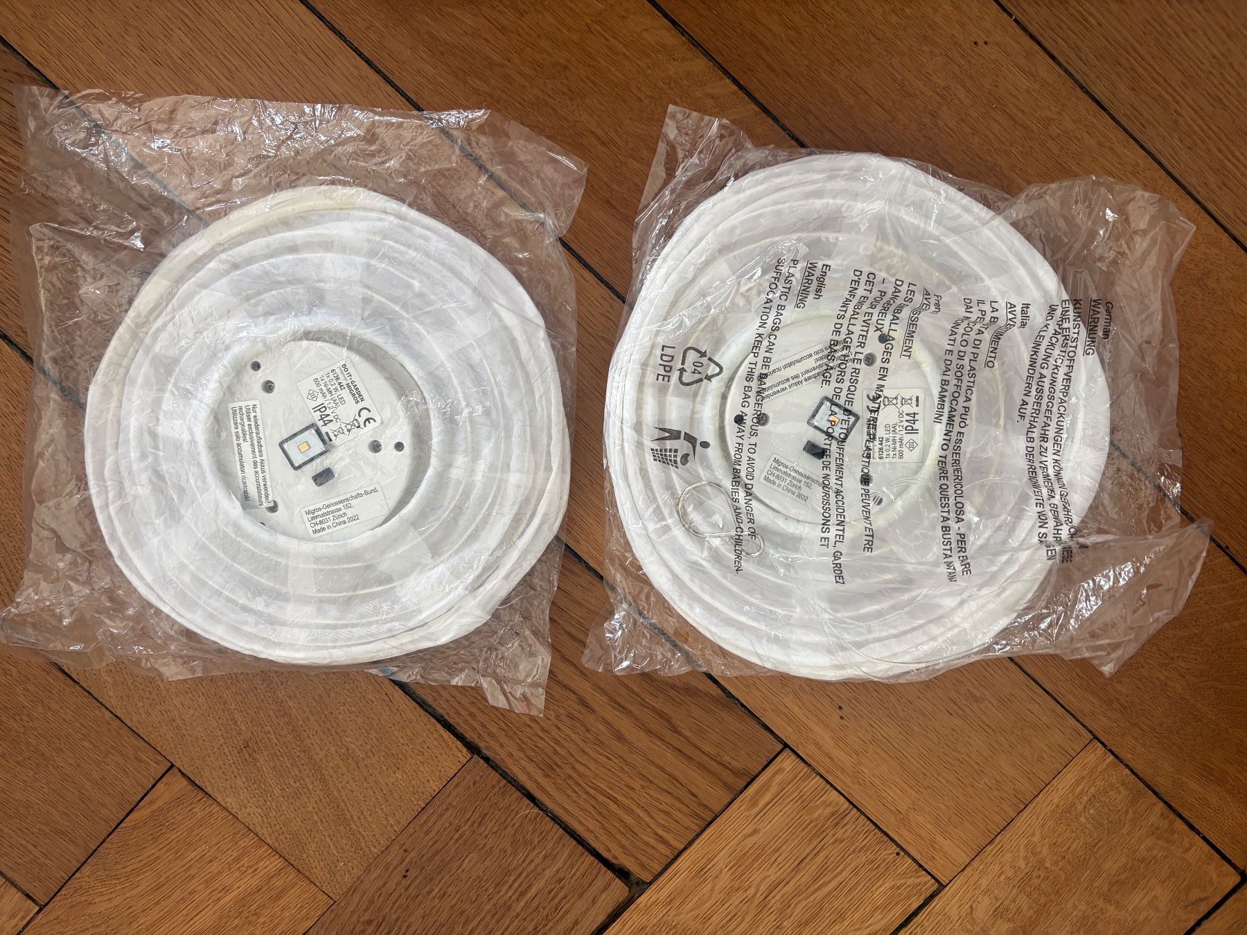 Lanterne: 2x Solar Lampions NEU – Nuovo e nell'imballaggio originale da Zürich venduto da triangular 4