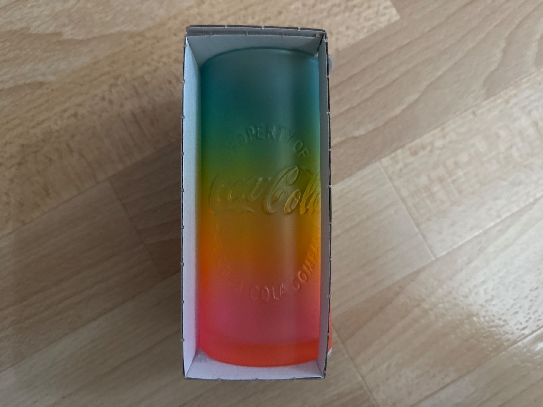 Coca-Cola Gläser: Coca Cola Regenbogen Glas 2021 Limited Edition – Gebraucht aus Schwyz von Aasterix 1