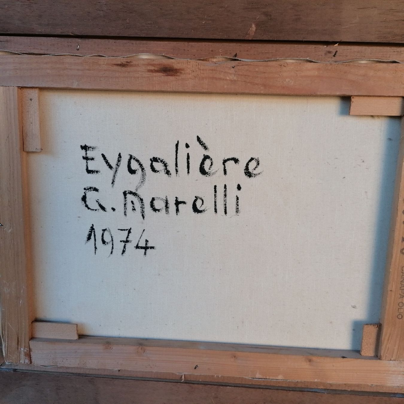 Dipinti: EYGALIE'RE Chapelle Saint- Sixte – Usato da Mendrisio venduto da Accamuta 6