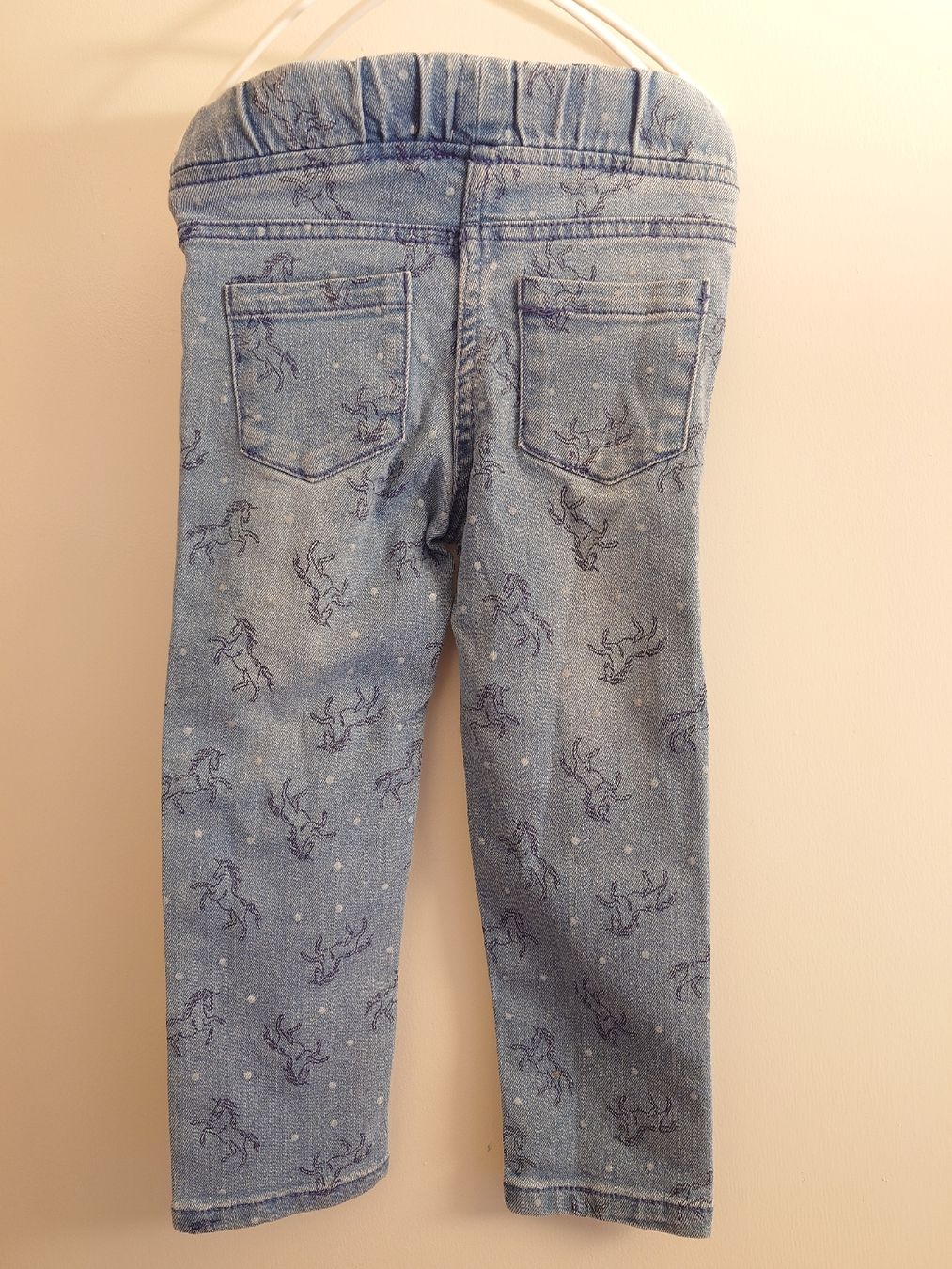 Pantaloni: Mädchen Jeans mit Einhorn, Grösse 98 – Nuovo (secondo la descrizione) da Uster venduto da snowy_6 1