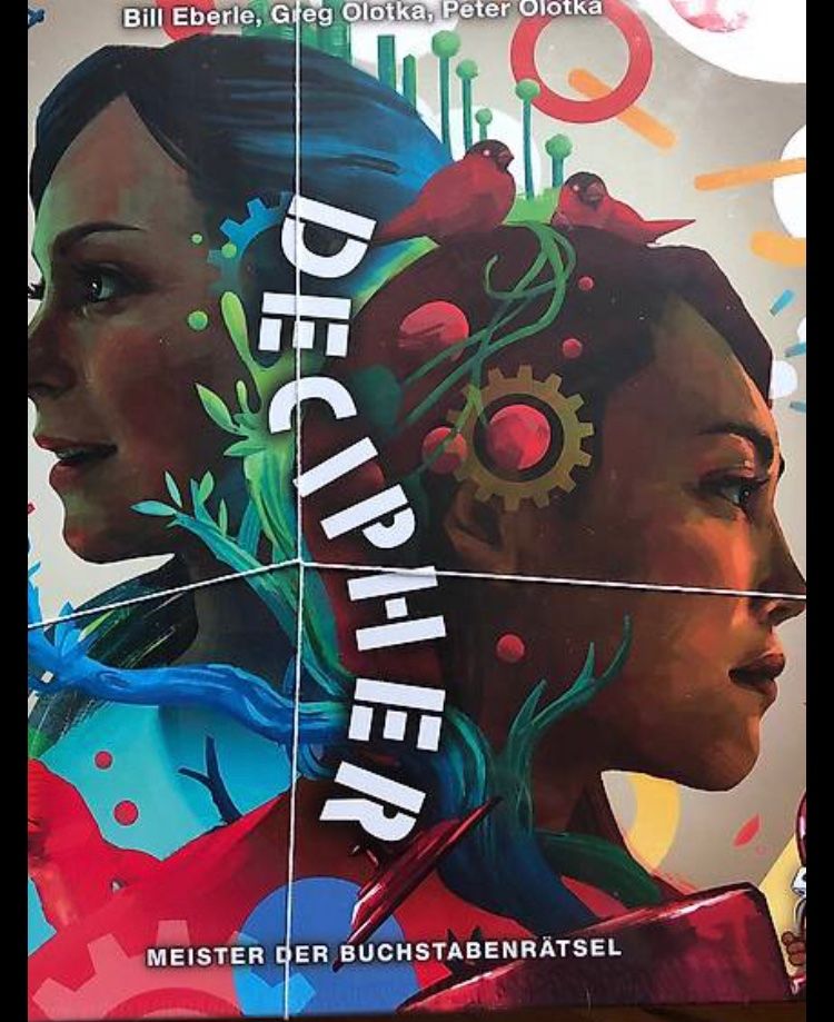 Giochi: Neues Spiel Decipher Buchstabenrätsel – Nuovo e nell'imballaggio originale da Langendorf venduto da Felix2017