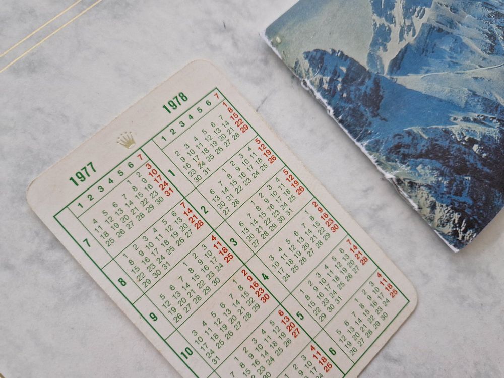 Rolex Explorer Booklet 70er mit Kalender 1016 1655  Kaufen auf Ricardo