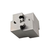 Metall-Puzzle, Wire EDM Puzzle, ultrapräzise!