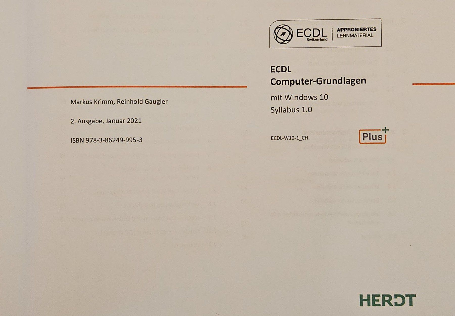 Bücher: ECDL Lernbücher Set (Word, Excel, PowerPoint, IT-Siche...) – Gebraucht aus Aesch BL von mbe_96vl 1
