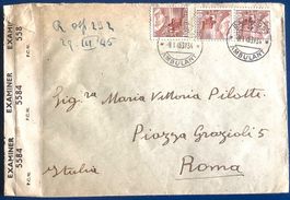 1945 / Zensurbrief / Zürich nach Rom