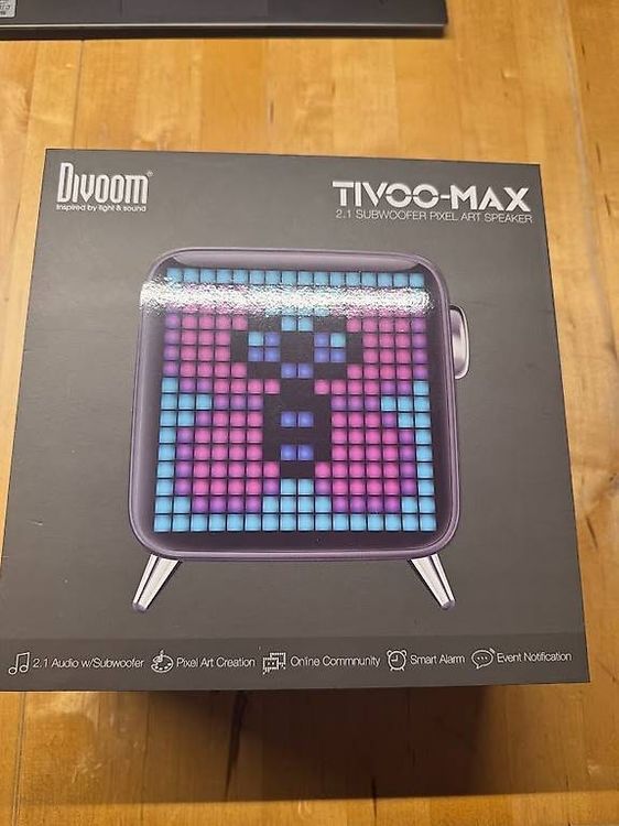 Divoom Tivoo Max 2.1 Speaker mit LED Pixel Display (Gebraucht) in ...