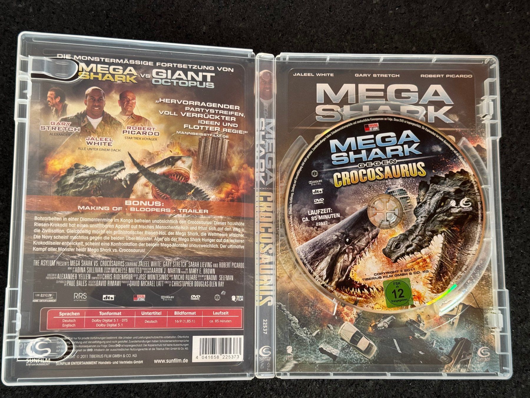 Tutti i DVDs: Mega Shark gegen Crocosaurus DVD DE/EN – Usato da Fribourg venduto da tschjoly 4