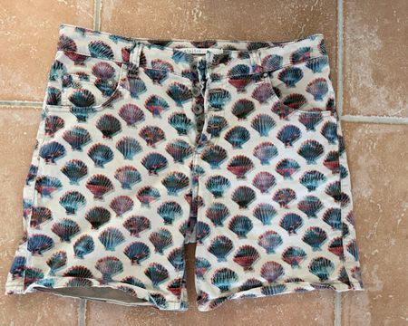 NILE Atelier Shorts Muschelprint Gr. M Top Zustand