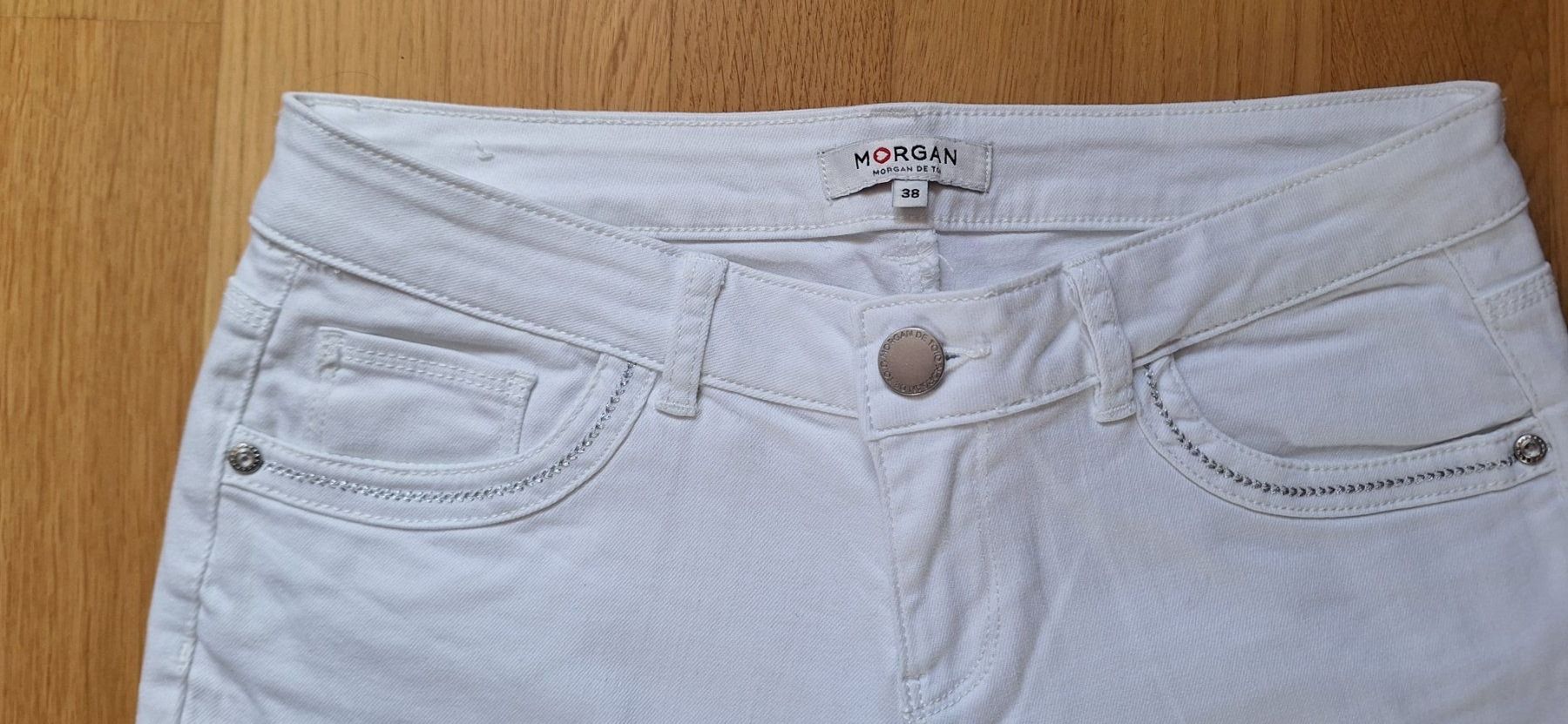 Morgan Jeans: Morgan, jeans blanc – Nuovo (secondo la descrizione) da Lussery-Villars venduto da pousinete02 1
