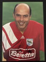 Signiertes Christian Gross Foto GC Zürich Trainer Fussball R