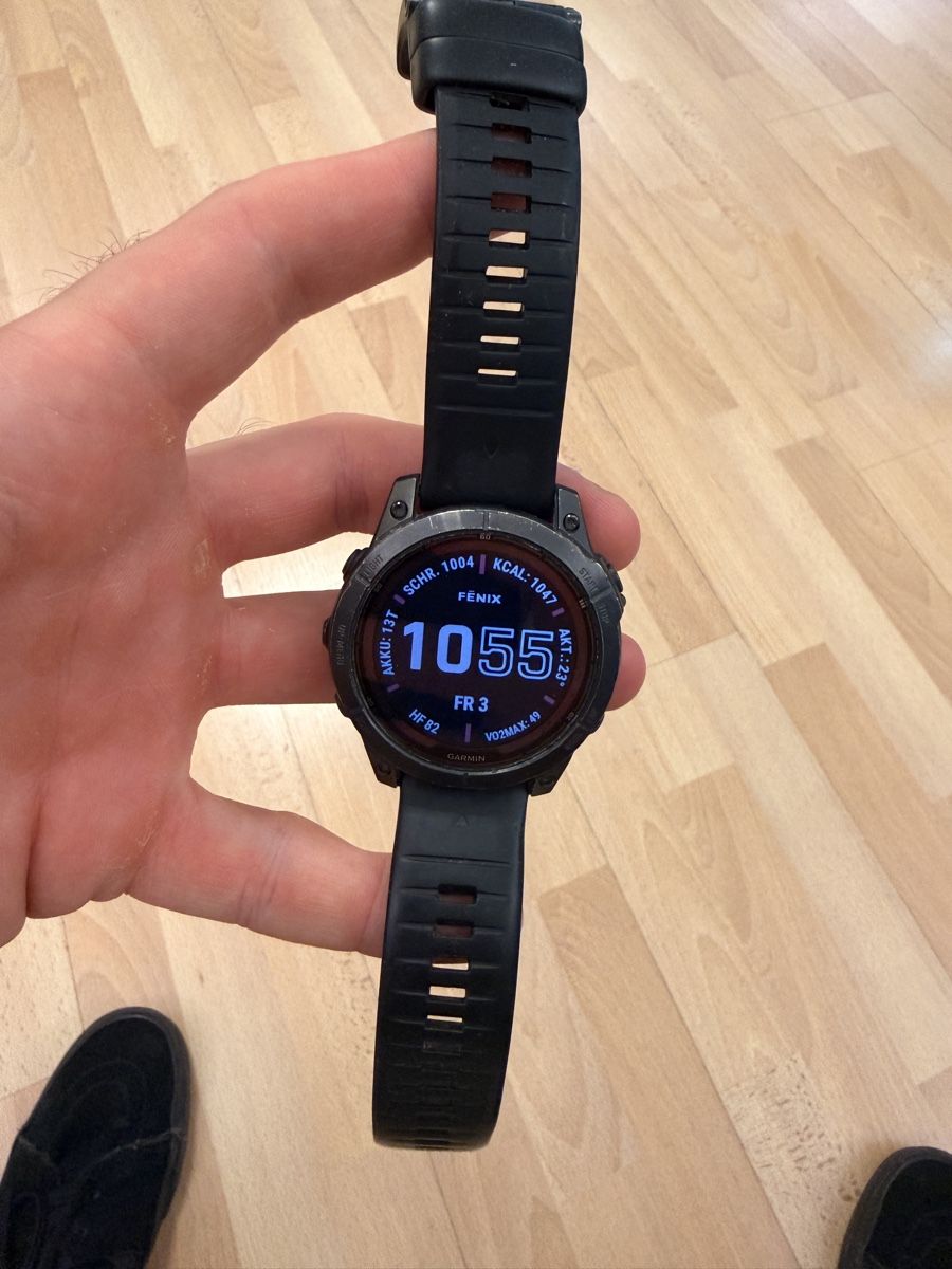 Garmin Smartwatch: Garmin Fenix 7 Pro solar sapphire – Usato da Allschwil venduto da Rk_fitfood 1