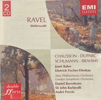 Ravel / Chausson / Duparc / Schumann / Brahms (Baker/Previn)