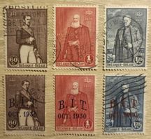 Sellos Bélgica 1930,  Centenary of Belgian independence