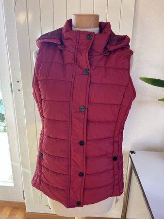 Weste / Gilet / Damenweste mit Kaputze / Gr. 36, S