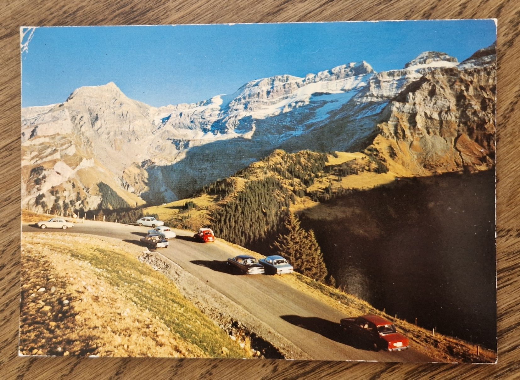 Ansichtskarten: Alpes Vaudoises, Oldtimer – Gebraucht aus Ebikon von Donar50