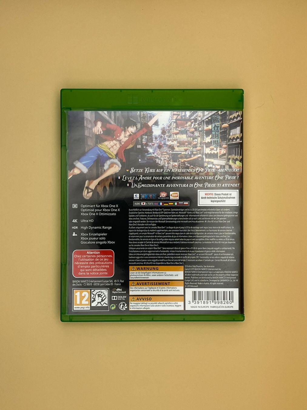 Microsoft Giochi: XBOX One / One Piece: World Seeker – Usato da Kölliken venduto da sergesellsretro 1