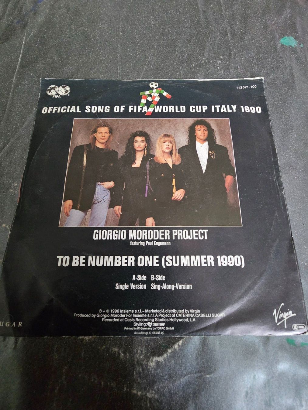 Dischi in vinile: Vinyl, 7" LP - Giorgio Moroder Project – To Be Number One... – Usato da Biberist venduto da Foolio0 1