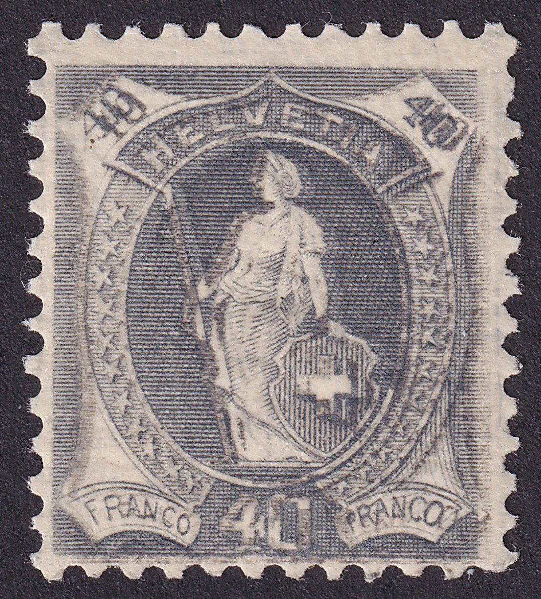 Tous les timbres: 76F "Pariser"-Doppeldruck postfrisch ** – D'occasion à Ebikon par SilvioFreund