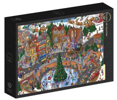 Grafika Puzzle "Winterdorf" 500 Teile