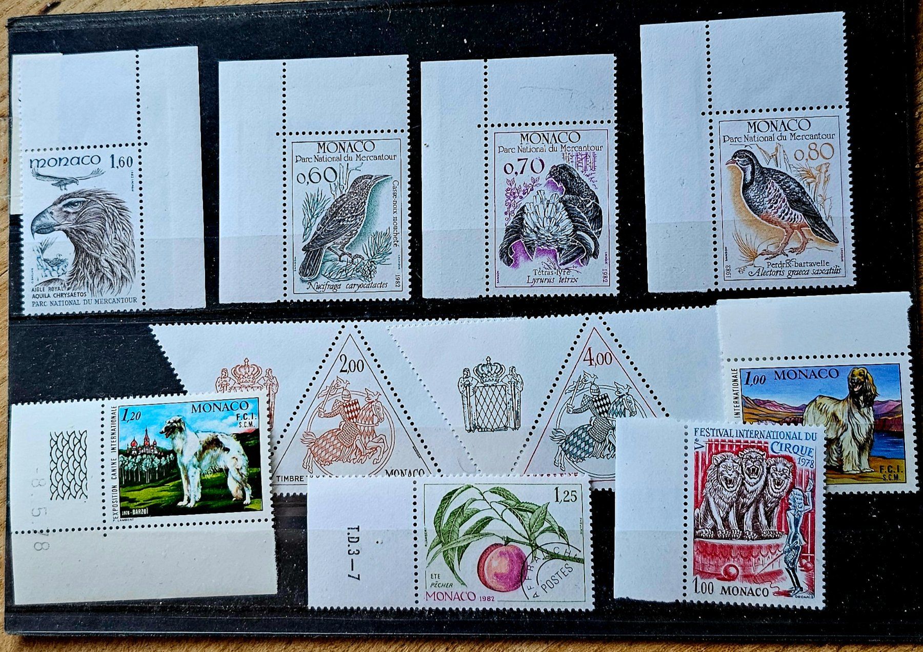 Tous les timbres: MONACO timbres neufs ** 1978-82 – Neuf (Voir description) à Les Valettes par Nuba1