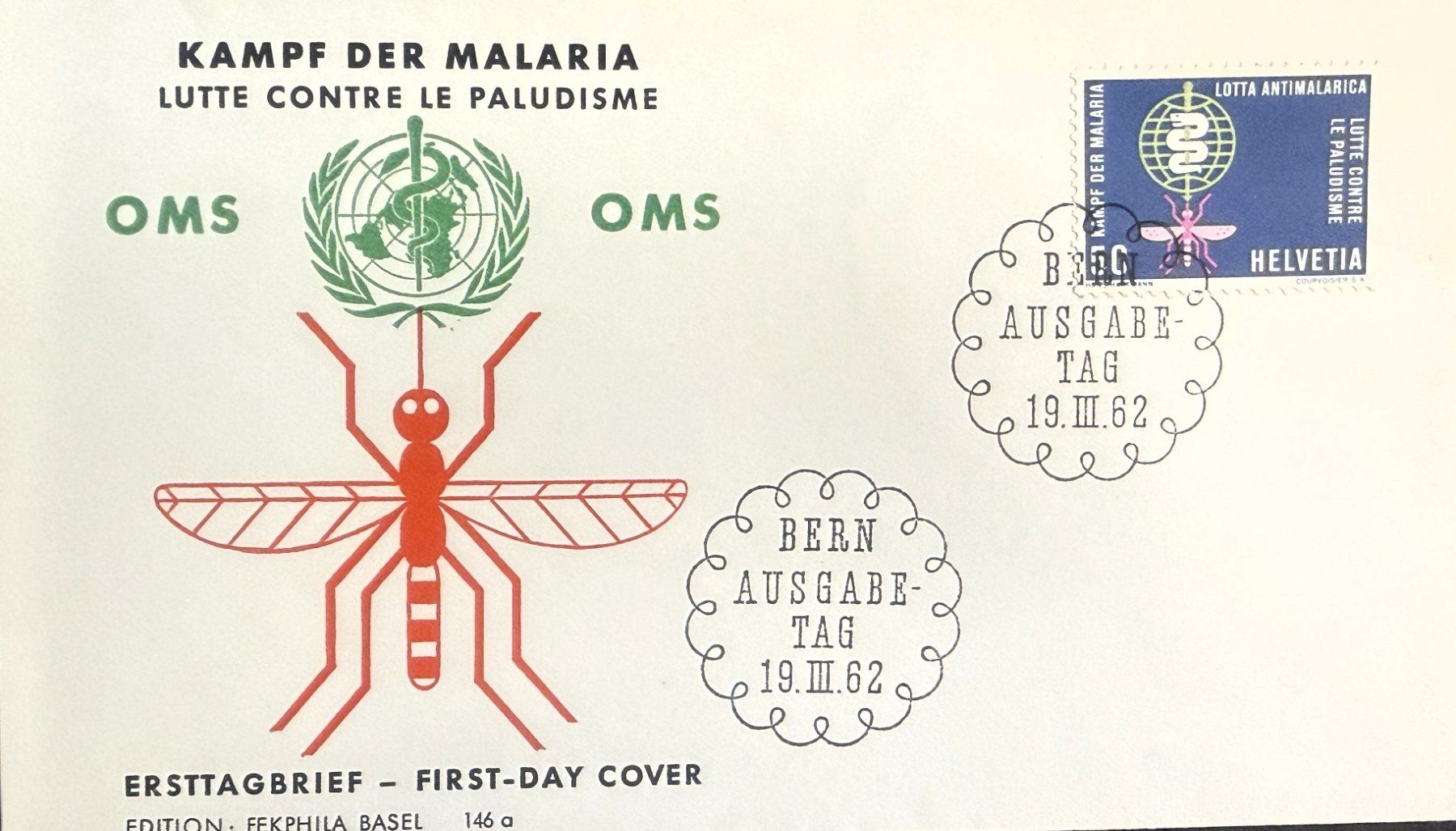 Tutti i francobolli: 1962 WERBEMARKEN  ERSTTAGBRIEF – Usato da Luzern venduto da maxbox1 3